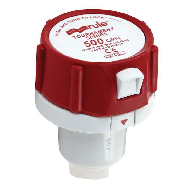 Rule 500 GPH Bilge Pump Replacement Cartridge