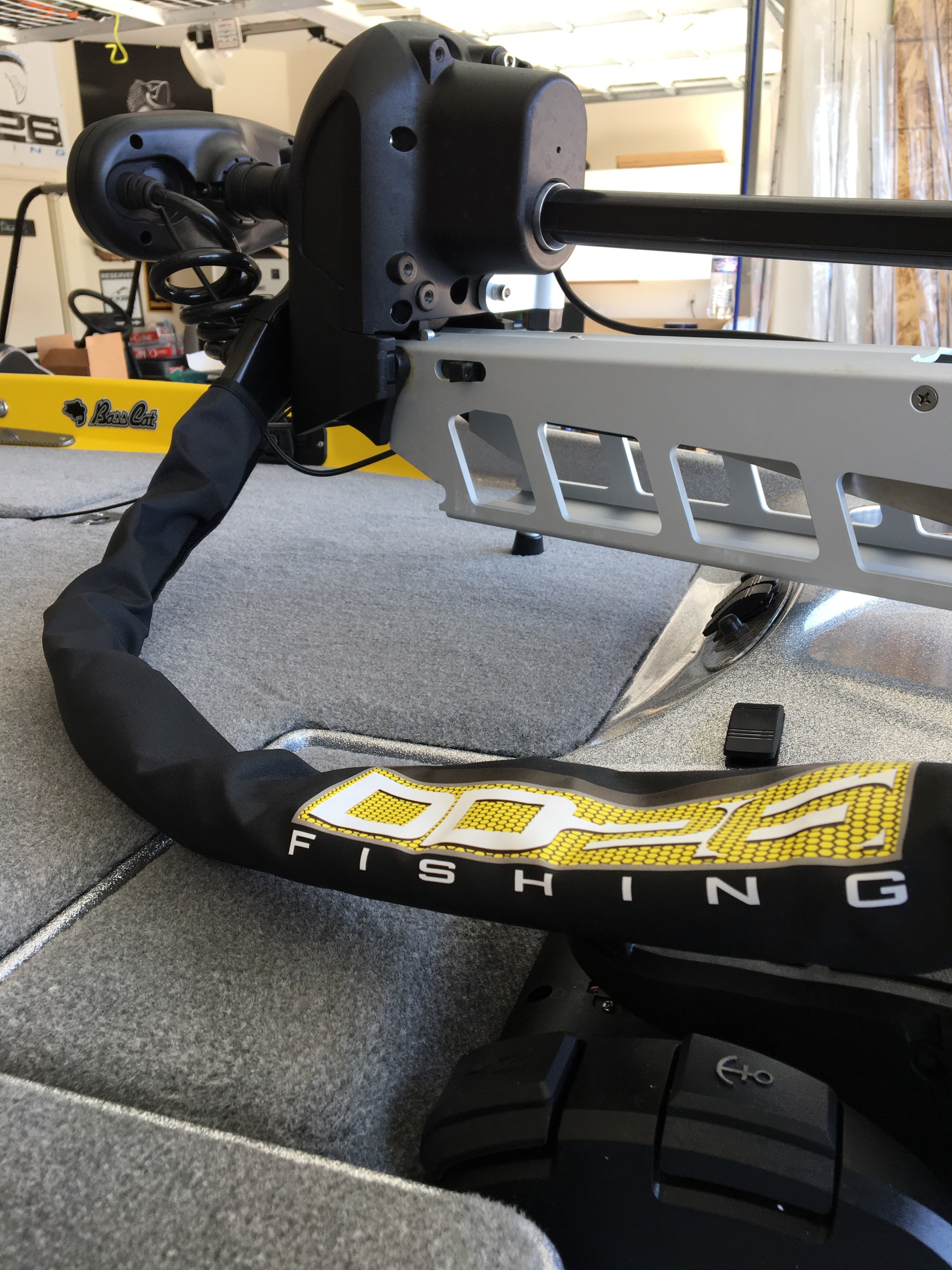 Trolling Motor Cable Management Sleeve Wrap